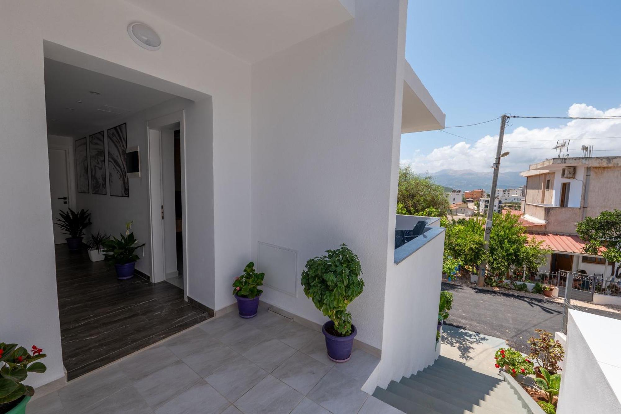 Vila Sefedin Ksamil Bagian luar foto